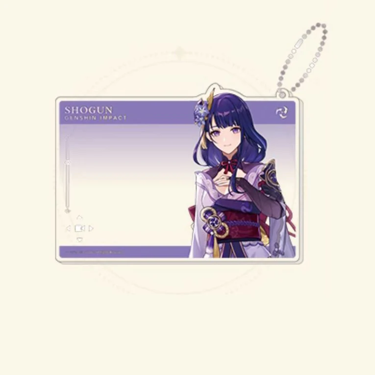 Genshin Impact Anniversary Celebration Series Acrylic Group Photo Card - Image 3