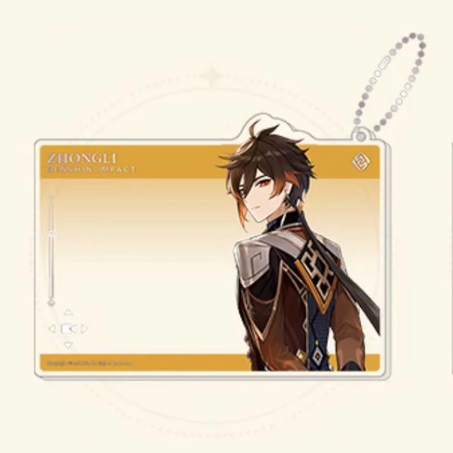 Genshin Impact Anniversary Celebration Series Acrylic Group Photo Card - Image 5