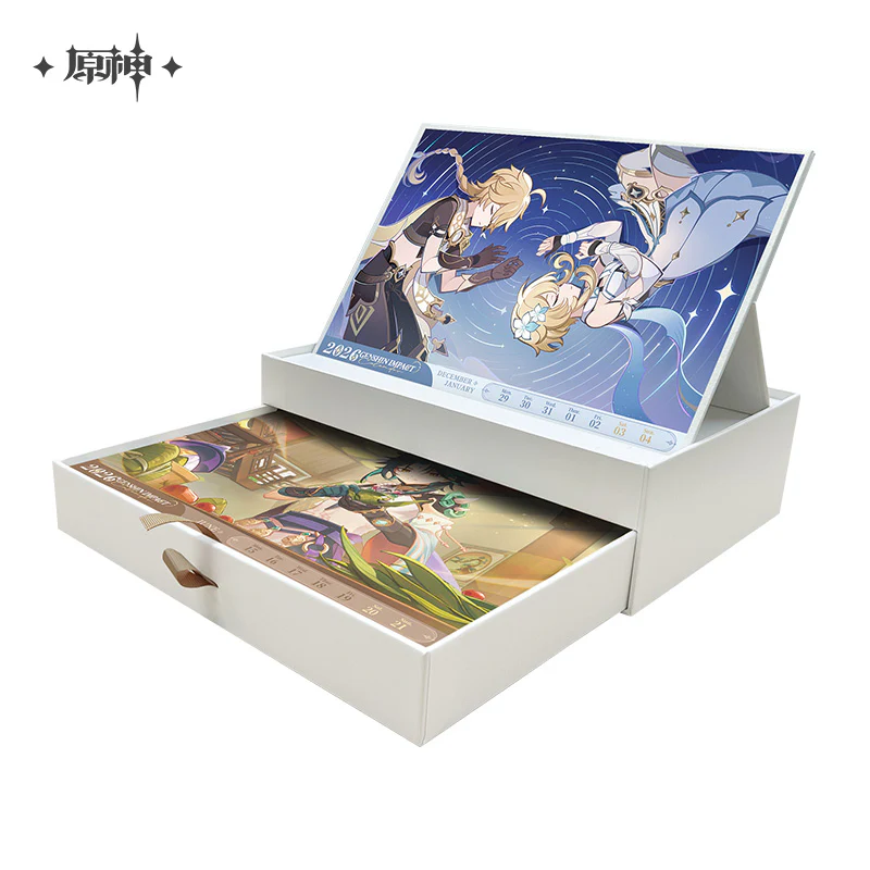 【Pre-Order】Genshin Impact - 2026 Desk Calendar - Image 2