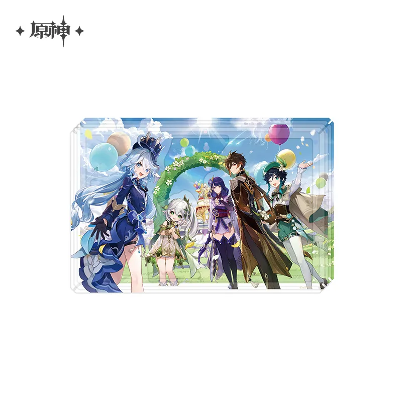 Genshin Impact - Anniversary Celebration Series Acrylic Collection Painting - Image 4