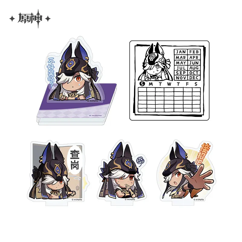Genshin Impact - Sumeru Character Chibi Calendar Seal Ornament - Image 4