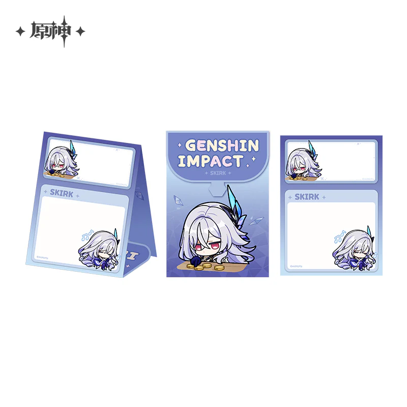 【Pre-order】Genshin Impact - Chibi Emoji Series Skirk Merch - Image 4