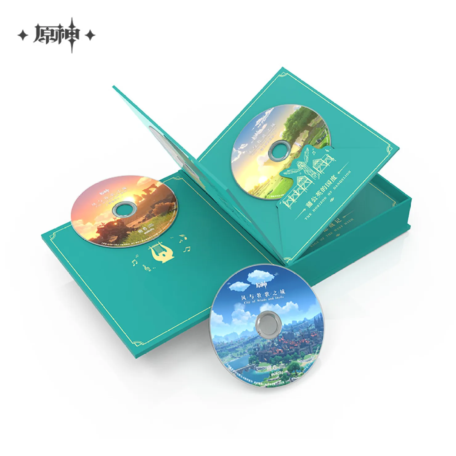 Genshin Impact - "City of Winds and Idylls" Mondstadt Original Soundtrack CD Box Set - Image 3