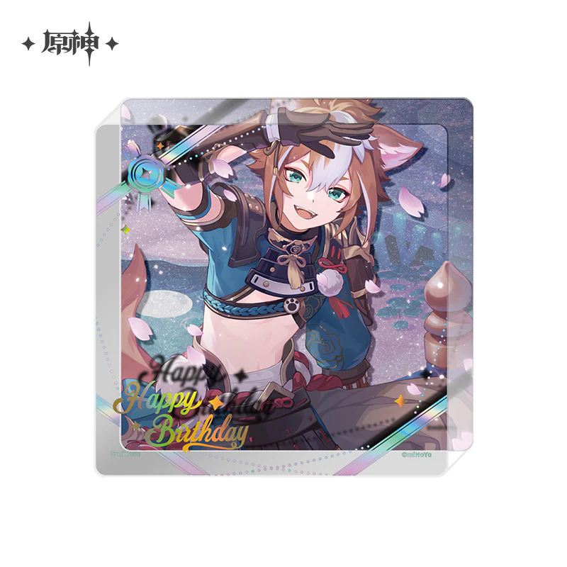 Genshin Impact - Day of Destiny Birthday Series Acrylic Coaster 2025 - Image 56