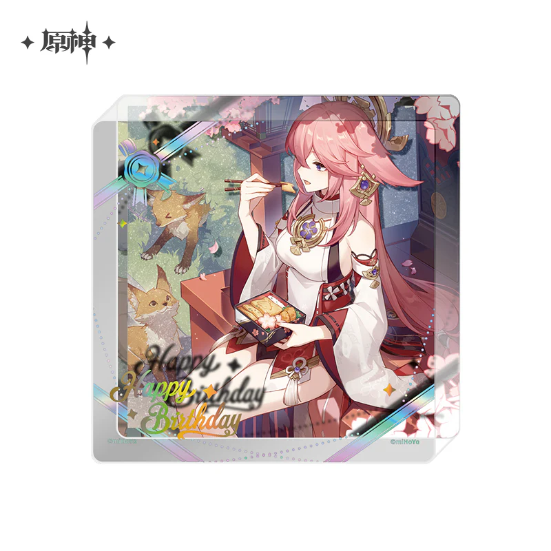 Genshin Impact - Day of Destiny Birthday Series Acrylic Coaster 2025 - Image 60