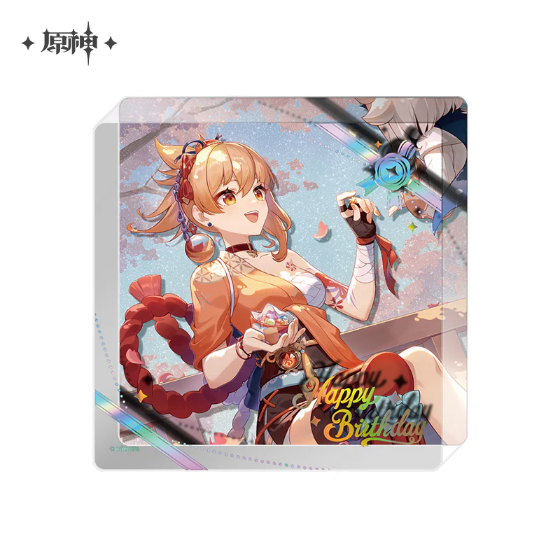 Genshin Impact - Day of Destiny Birthday Series Acrylic Coaster 2025 - Image 61