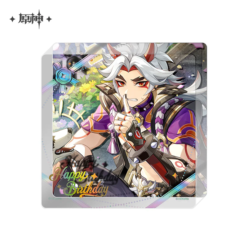 Genshin Impact - Day of Destiny Birthday Series Acrylic Coaster 2025 - Image 67