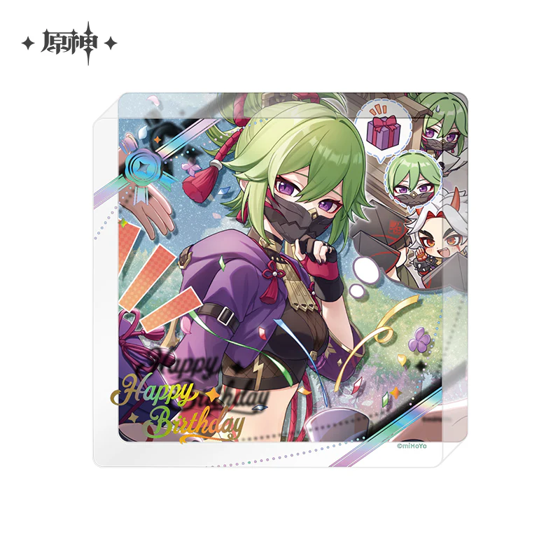 Genshin Impact - Day of Destiny Birthday Series Acrylic Coaster 2025 - Image 70