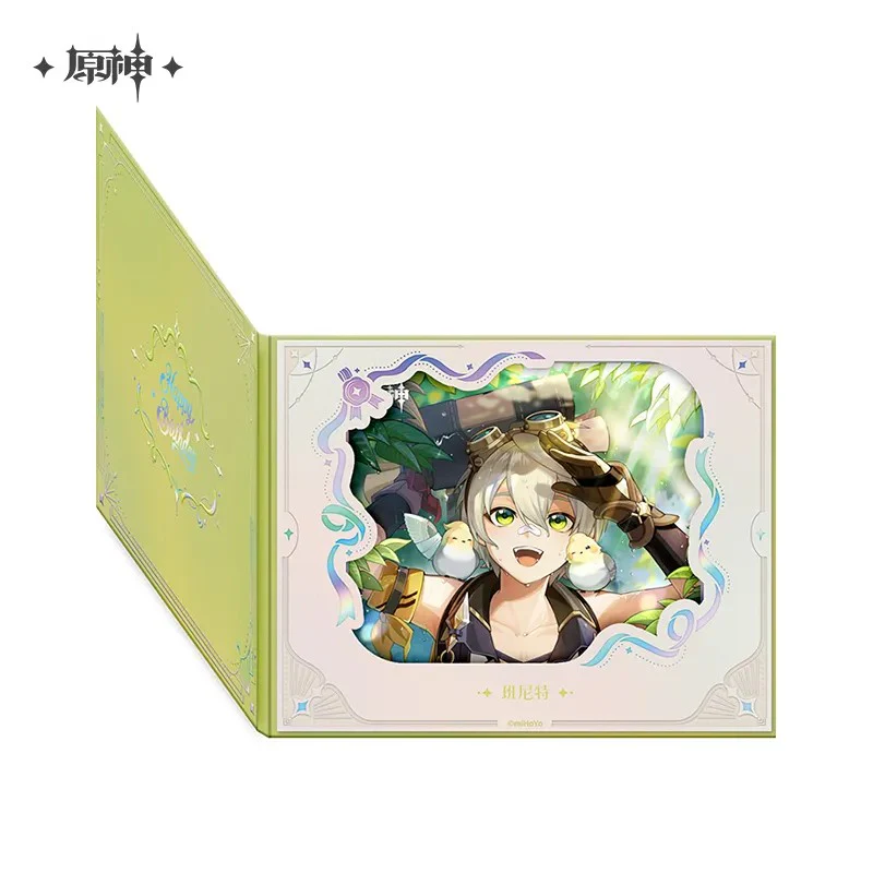 【Pre-Order】Genshin Impact - Day of Destiny Birthday Series Flip-Style Framed Shikishi 2025 - Image 13