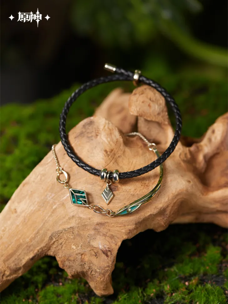 Genshin Impact - Forest and Flying Sands Series - Alhaitham Impression Necklace / Bracelet - Image 5