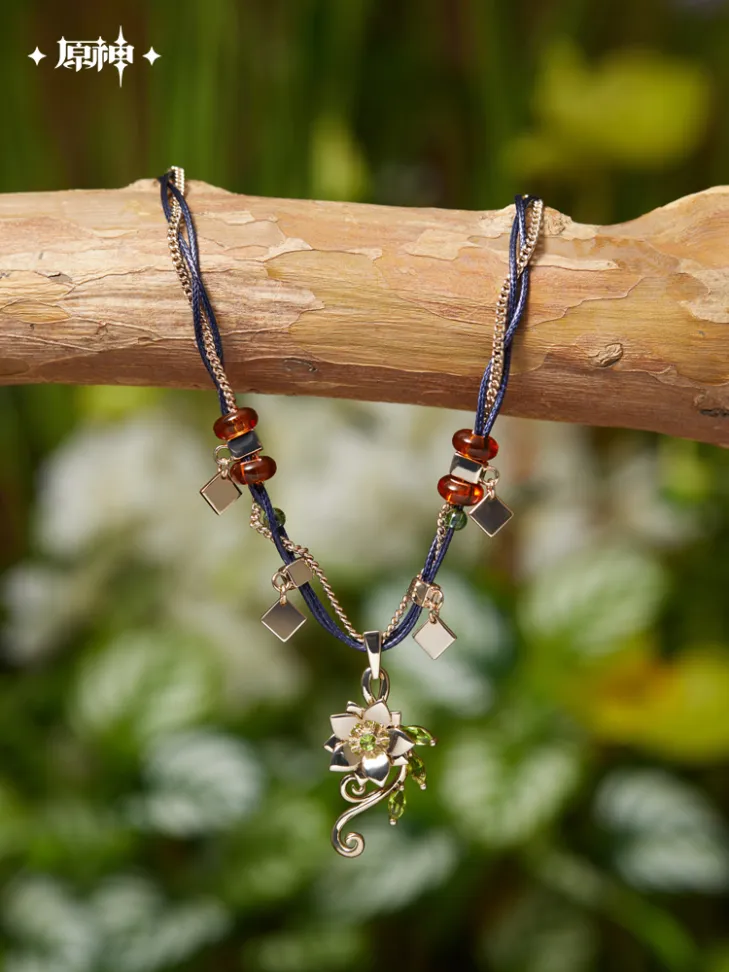 Genshin Impact - Forest and Flying Sands Series - Tighnari Impression Necklace / Brooch - Image 5