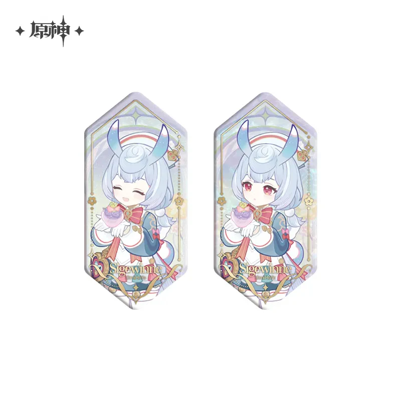 Genshin Impact - Fragrant Fantasy Series Shaped Badge Set - Image 2
