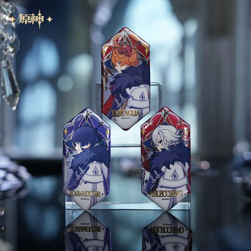 【Pre-Order】Genshin Impact – Frost and Flame Series Badge Blind Box - Image 3