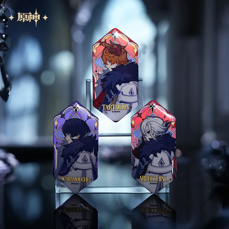【Pre-Order】Genshin Impact – Frost and Flame Series Badge Blind Box - Image 4