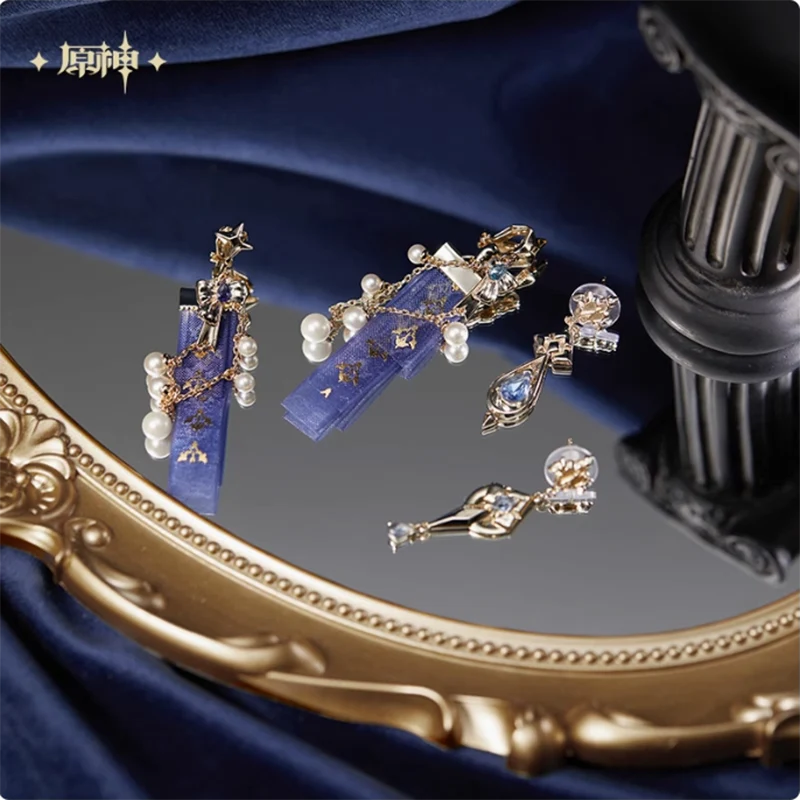 【Pre-Order】Genshin Impact -Furina Impression Earrings / Ear Cuffs - Image 2