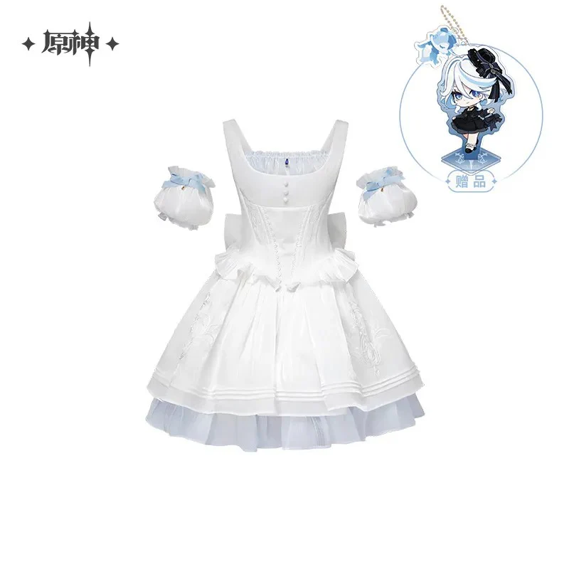 【Pre-Order】Genshin Impact - Furina Impression Fishbone Strappy Dress - Image 7