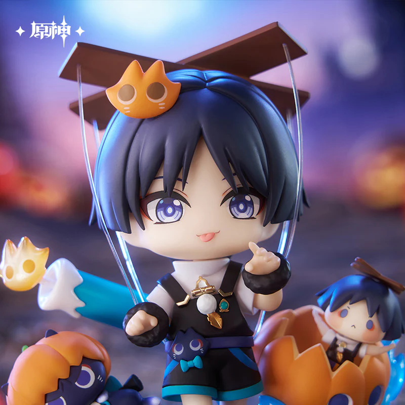 【Pre-Order】Genshin Impact - Halloween Themed Wanderer Chibi Figure - Image 2