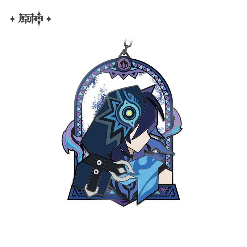 【Pre-Order】Genshin Impact - Iktomi Spiritseeking Scrolls Quicksand Metal Badge - Image 4