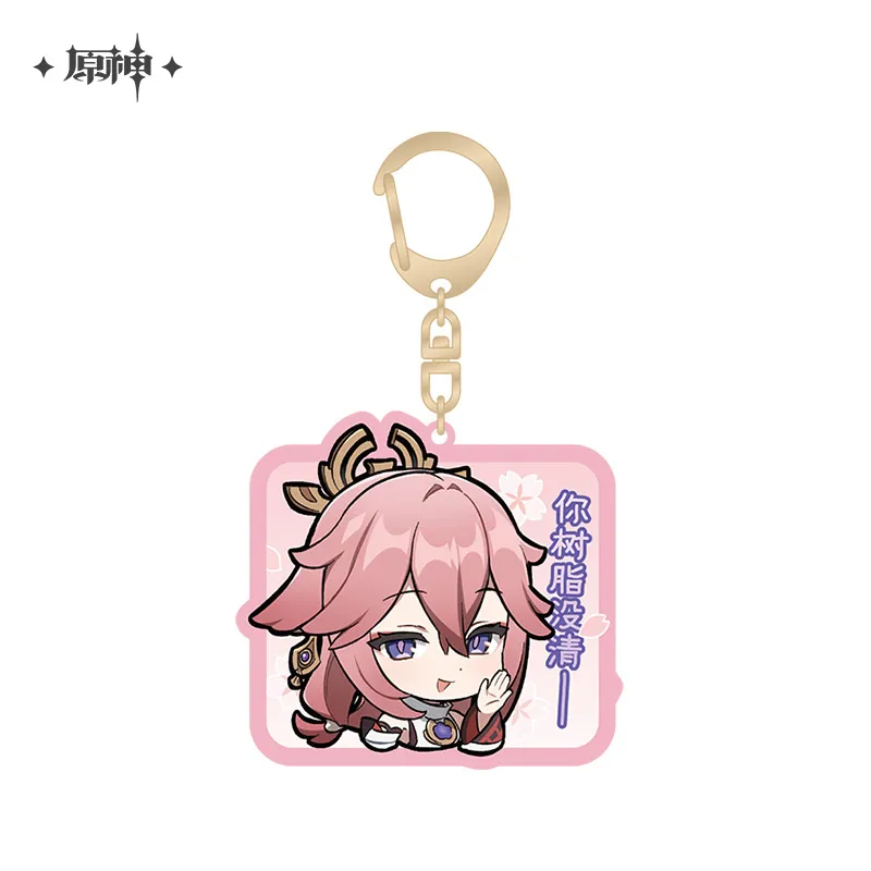 Genshin Impact - Inazuma Chibi Character Acrylic Keychain Ver.2 - Image 16