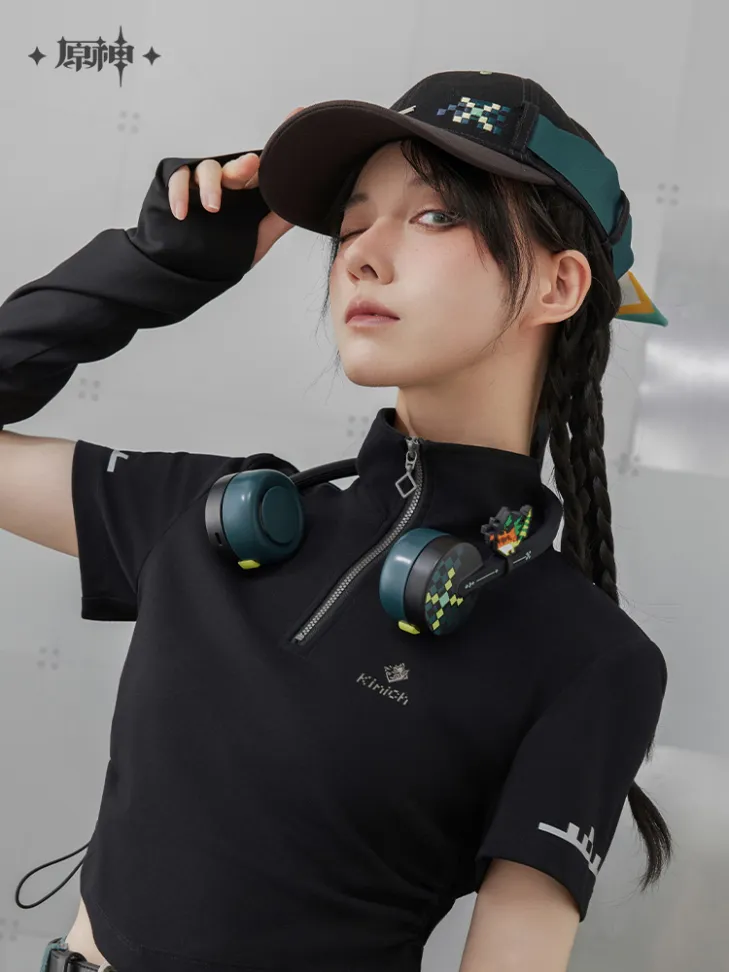 【Pre-Order】Genshin Impact - Kinich Theme Impression Series Denim Baseball Cap - Image 5