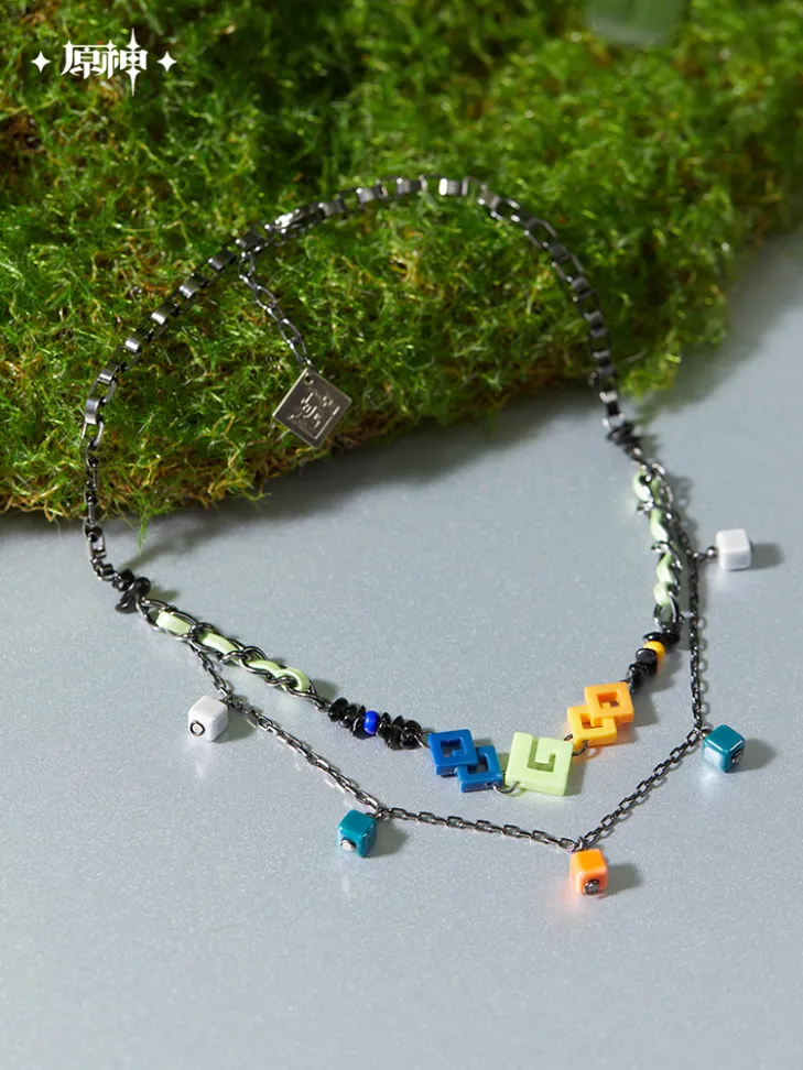 【Pre-Order】Genshin Impact - Kinich Theme Impression Series Double-layer Short Necklace - Image 3