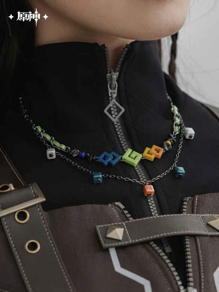 【Pre-Order】Genshin Impact - Kinich Theme Impression Series Double-layer Short Necklace - Image 4