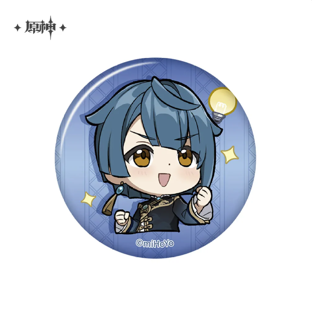 Genshin Impact - Liyue Character Chibi Badge - Image 11