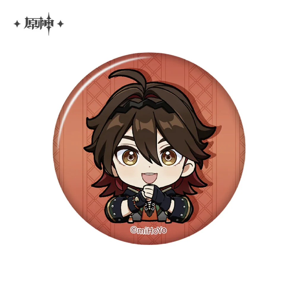 Genshin Impact - Liyue Character Chibi Badge - Image 3