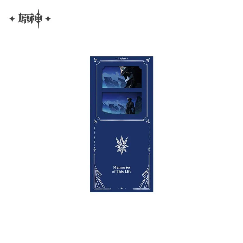 【Pre-Order】Genshin Impact - Memorise Of This Life Seires: Badge Collection Card Set Bookmark Set - Image 3