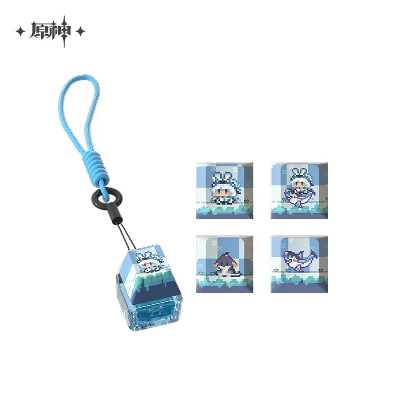 Genshin Impact - Natlan Colorful Pixel Series Keycap Set - Image 3