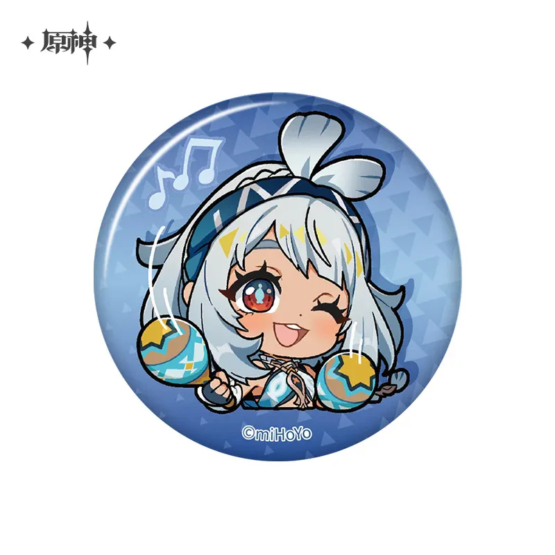 【Pre-Order】Genshin Impact - Natlan Chibi Emoji Series Badge - Image 3