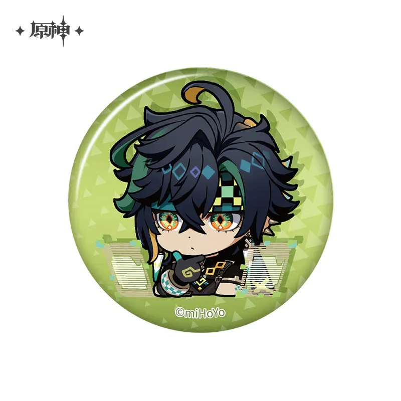 【Pre-Order】Genshin Impact - Natlan Chibi Emoji Series Badge - Image 4