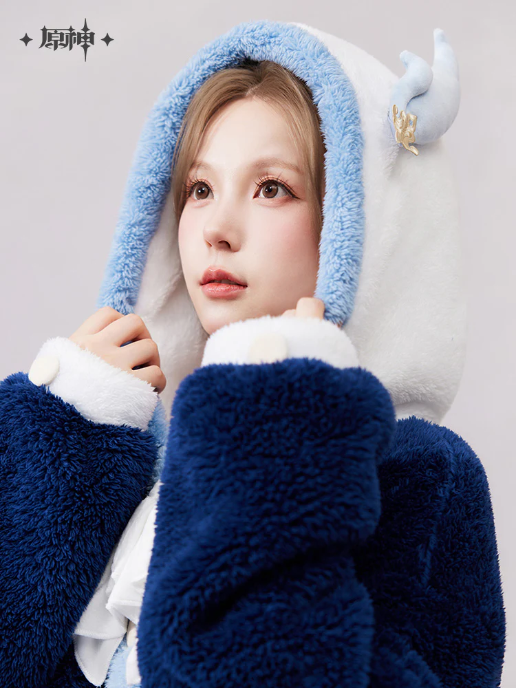 【Pre-Order】Genshin Impact - Neuvillette Impression Home Loungewear Robe Set (with Eye Mask) - Image 5