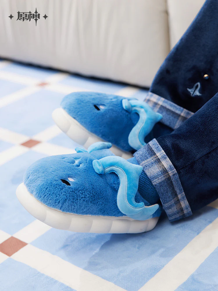 【Pre-Order】Genshin Impact – Neuvillette Impression Series Fluffy Slippers - Image 4