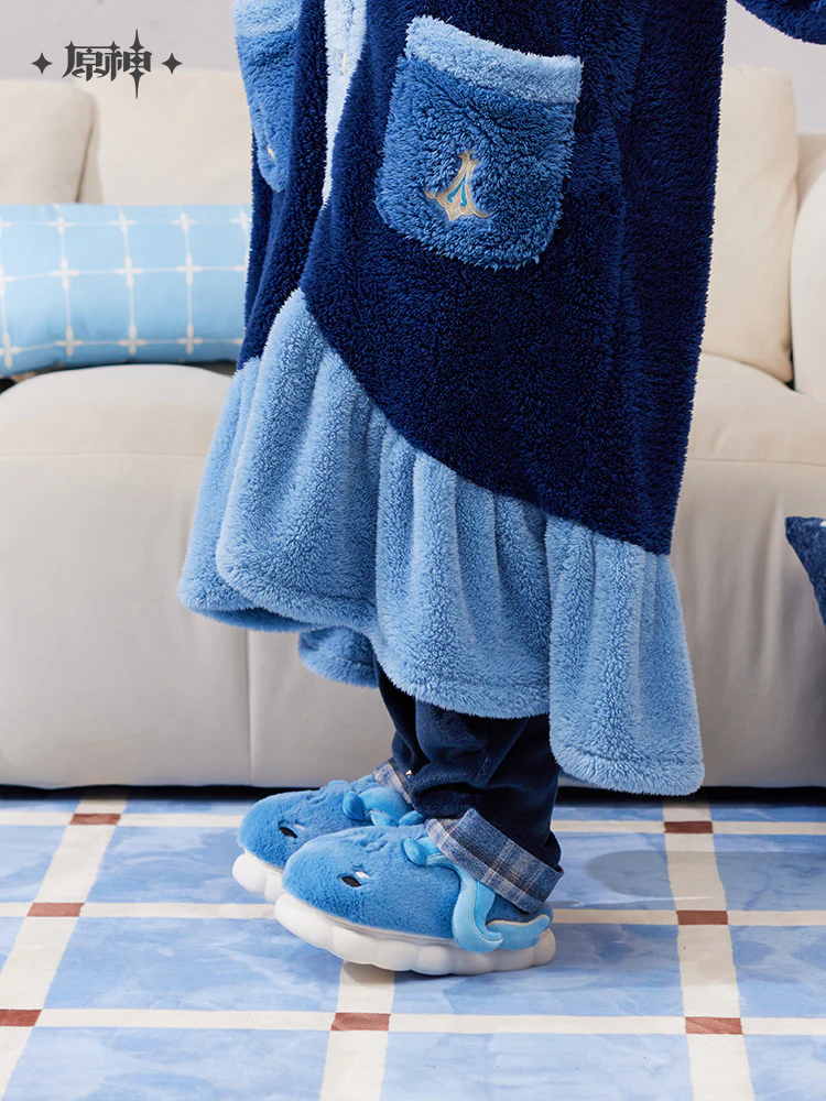 【Pre-Order】Genshin Impact – Neuvillette Impression Series Fluffy Slippers - Image 5