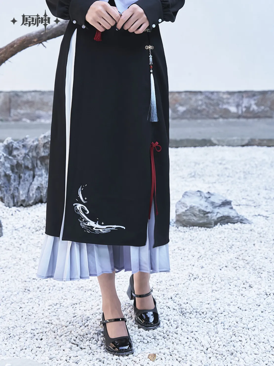 【Pre-Order】Genshin Impact - Shenhe Theme Impression Midi Dress - Image 3