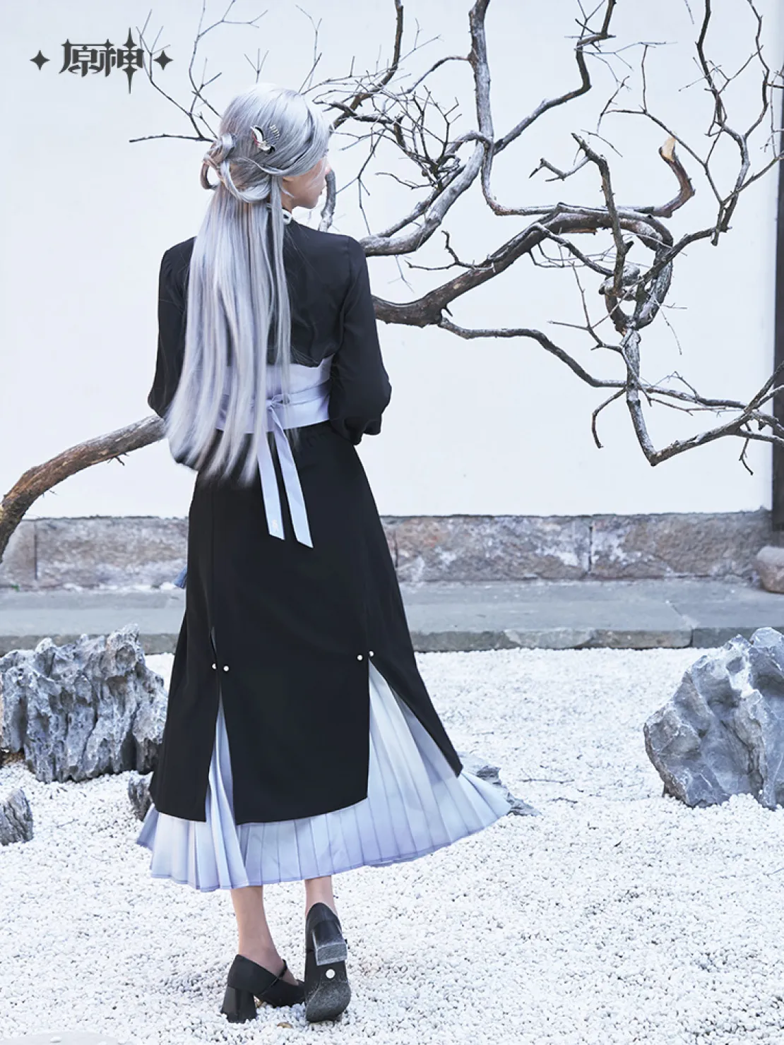 【Pre-Order】Genshin Impact - Shenhe Theme Impression Midi Dress - Image 5