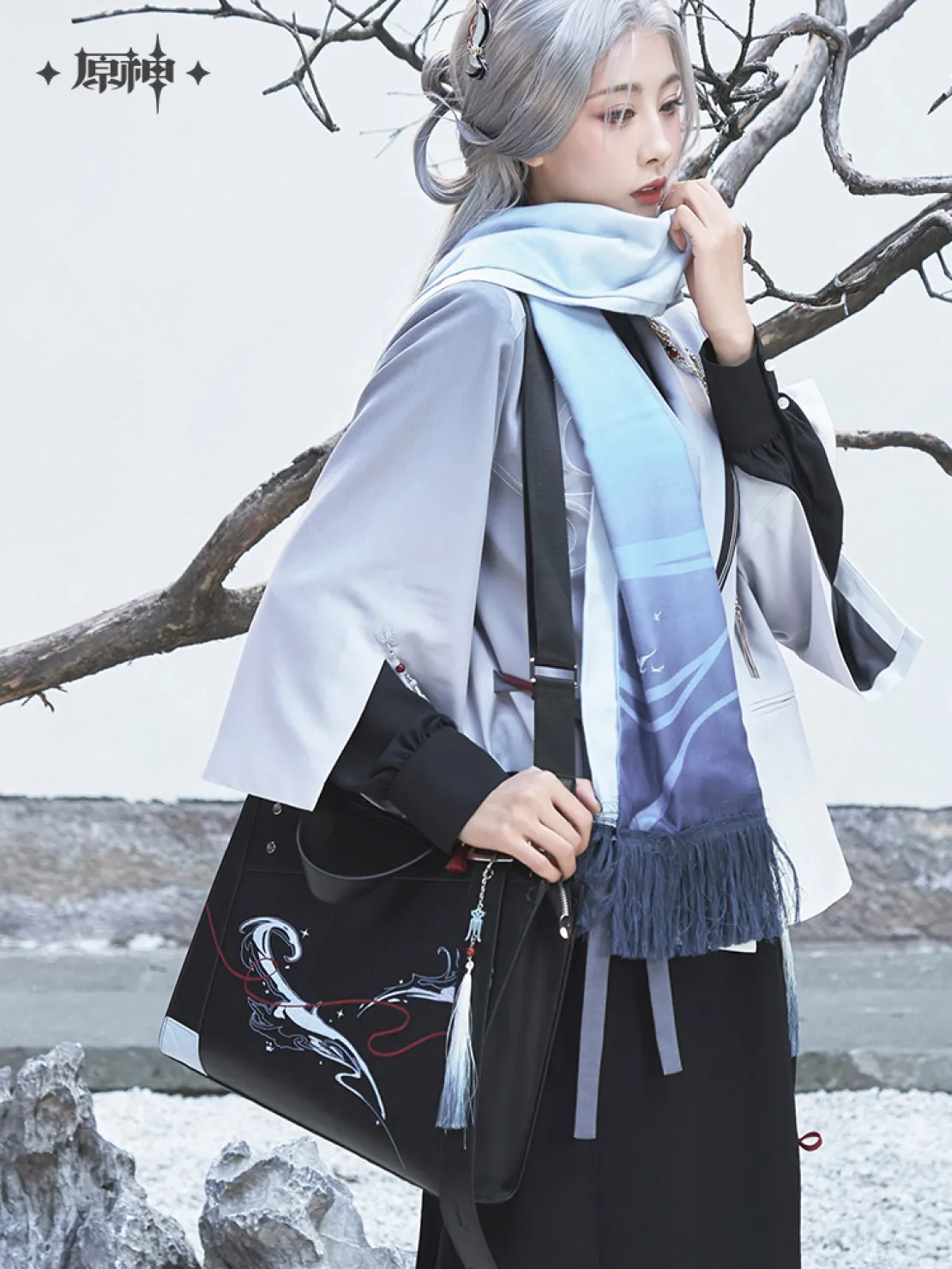【Pre-Order】Genshin Impact - Shenhe Theme Impression Tote Bag - Image 5