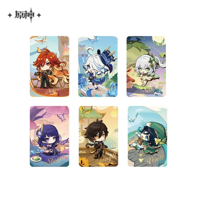 Genshin Impact - Teyvat Expo Series Luggage Tag & Collectible Card Set - Image 3