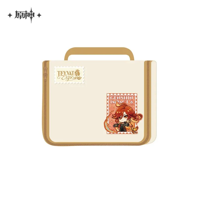 Genshin Impact - Teyvat Expo Series Toiletry Bags (Including embroidered patch) - Image 12
