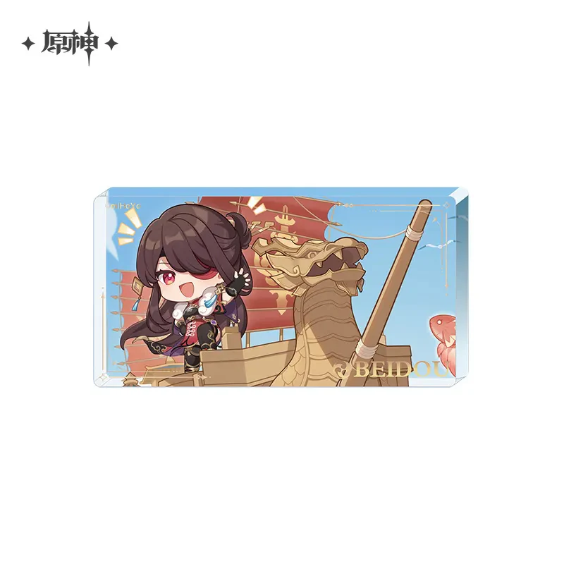 Genshin Impact - Teyvat Nature Discovery Tour Series Chibi Acrylic Block - Image 2