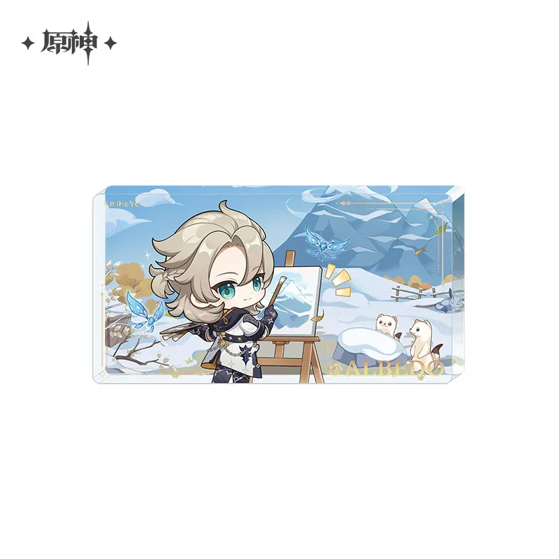 Genshin Impact - Teyvat Nature Discovery Tour Series Chibi Acrylic Block - Image 3