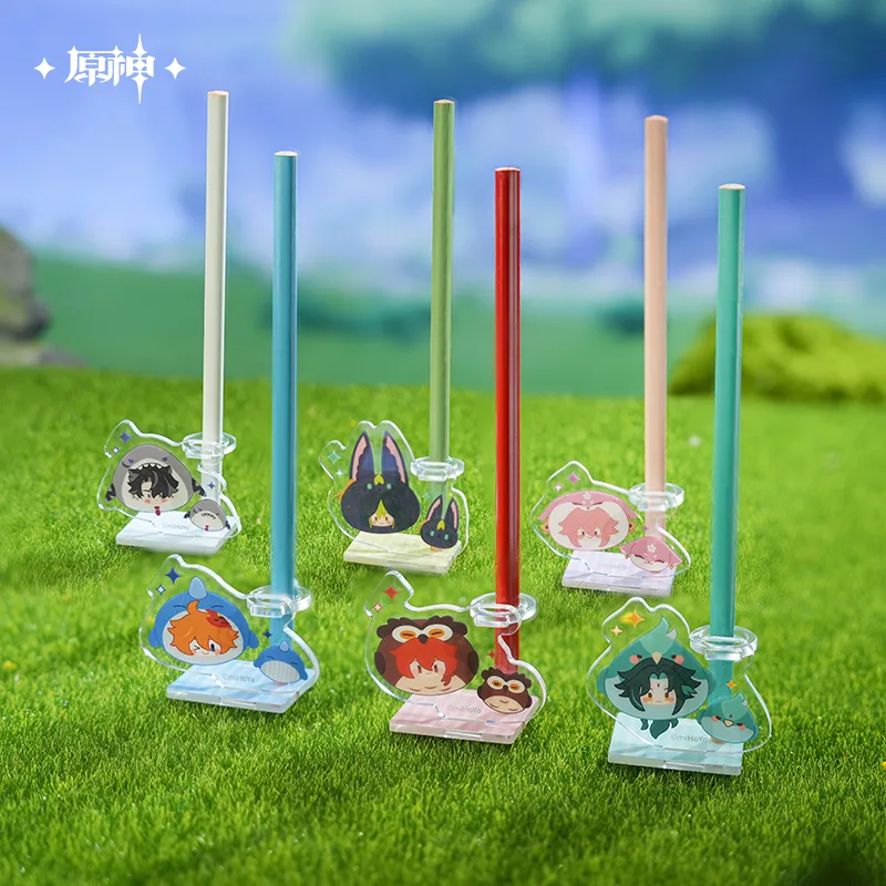 Genshin Impact - Teyvat Zoo Themed Acrylic Pen Holder - Image 10