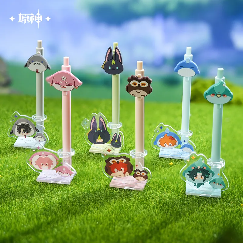 Genshin Impact - Teyvat Zoo Themed Acrylic Pen Holder - Image 11
