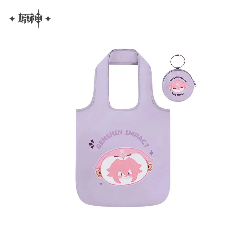 Genshin Impact - Teyvat Zoo Themed Foldable Shopping Bag - Image 3