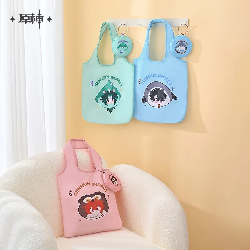 Genshin Impact - Teyvat Zoo Themed Foldable Shopping Bag - Image 8
