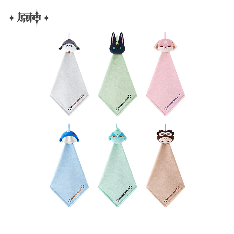 Genshin Impact - Teyvat Zoo Themed Hand Towel - Image 12
