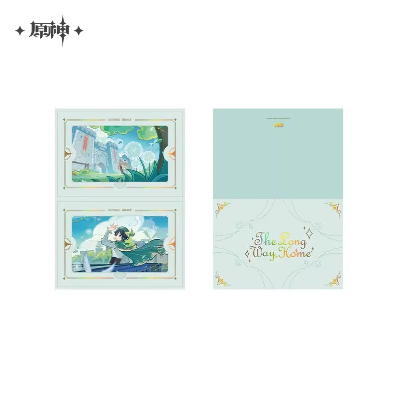 【Pre-Order】Genshin Impact - The Long Way Home Snapshot Series Badge & Collectable Card Set - Image 10