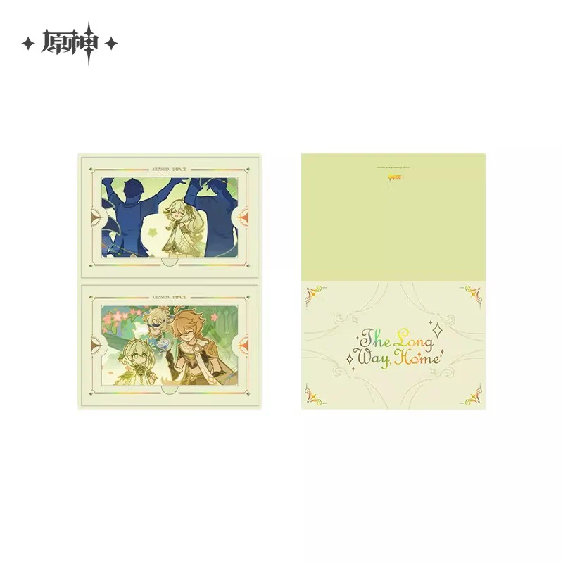 【Pre-Order】Genshin Impact - The Long Way Home Snapshot Series Badge & Collectable Card Set - Image 12