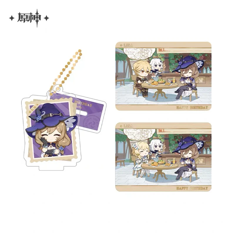 Genshin Impact - The Snapshot of a Jade-Covered Screen Character Standee Collection Card Set - Image 24